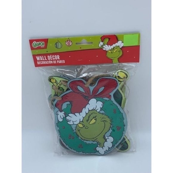 Dr. Seuss The Grinch Who Stole Christmas Garland 8 FT - Picture 1 of 8